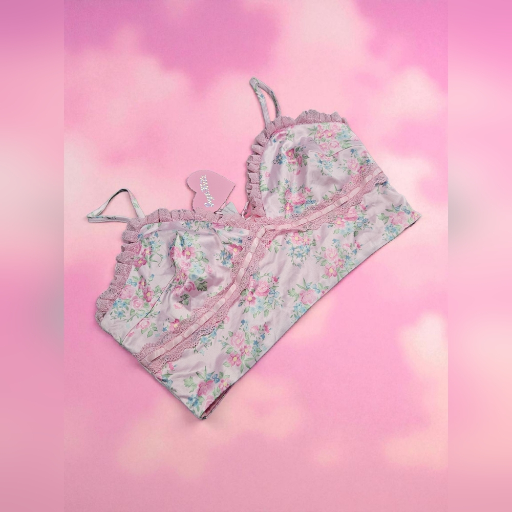 NWT Blush Daze Crop Top Sugar Thrillz